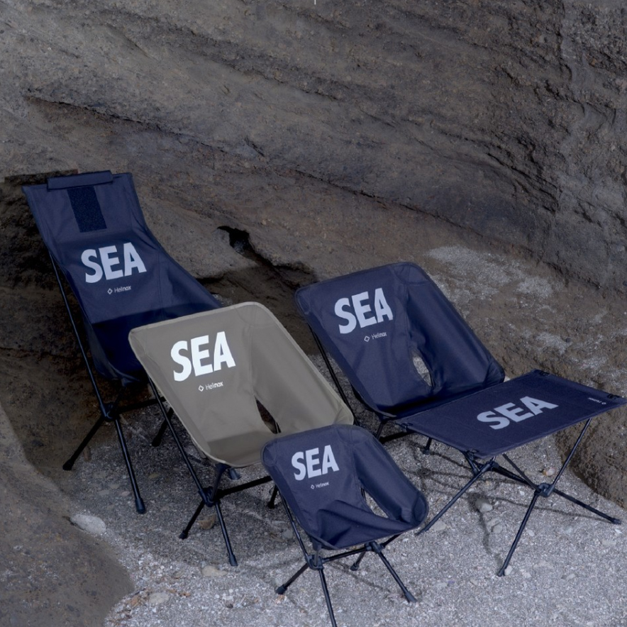 4/23(日)～24(月)】WIND AND SEA×Helinox『Tactical Chair One』など